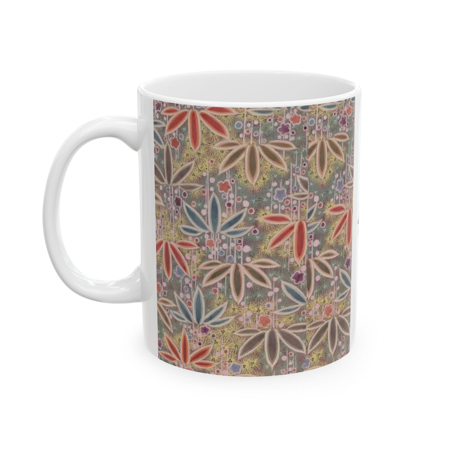 Japanese patterns, traditional Japanese patterns Ceramic Mug - Zen Inspired Design (11oz, 15oz)