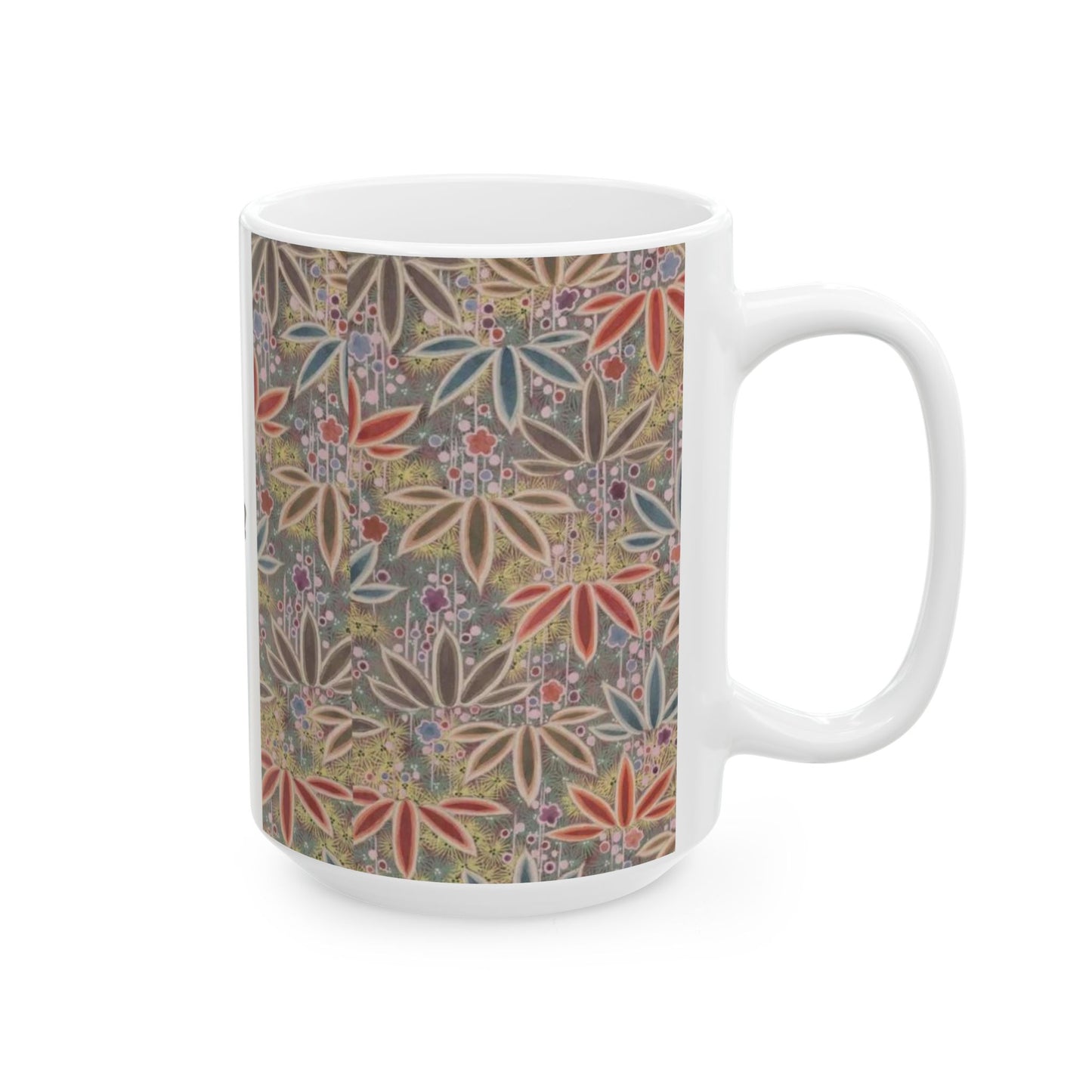 Japanese patterns, traditional Japanese patterns Ceramic Mug - Zen Inspired Design (11oz, 15oz)