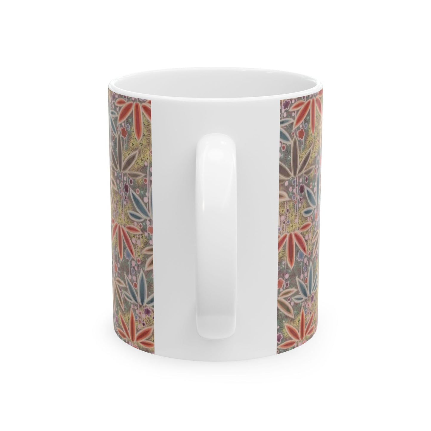 Japanese patterns, traditional Japanese patterns Ceramic Mug - Zen Inspired Design (11oz, 15oz)