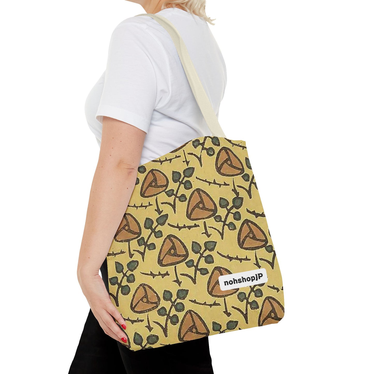 Stylish Floral Tote Bag | Eco-Friendly Shopping, Beach Days, Gift for Her, Unique Carryall, Spring Accessory