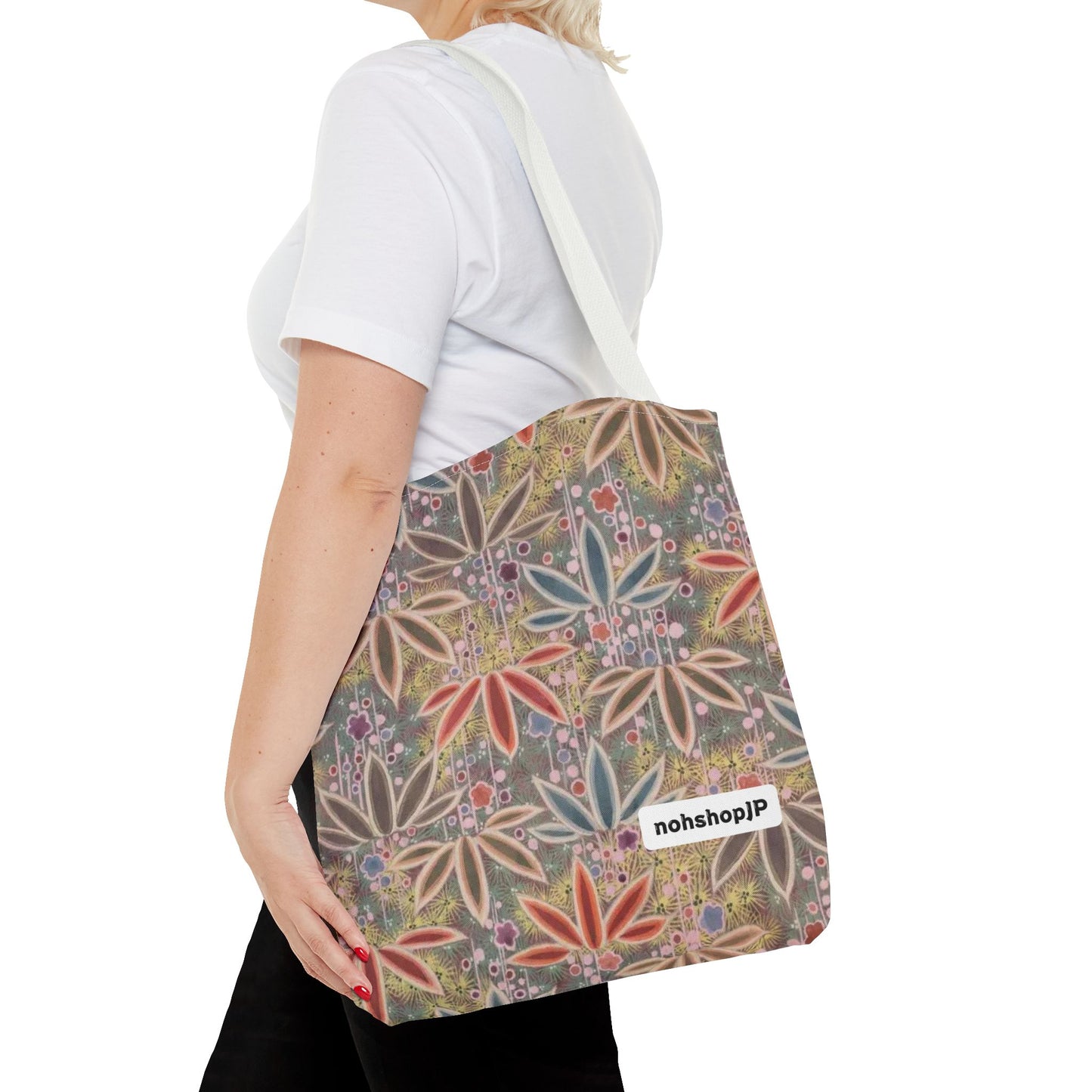 Vibrant Floral Tote Bag, Perfect for Shopping, Beach Days, Eco-Friendly Gifts, Spring Festivals, DIY Crafting