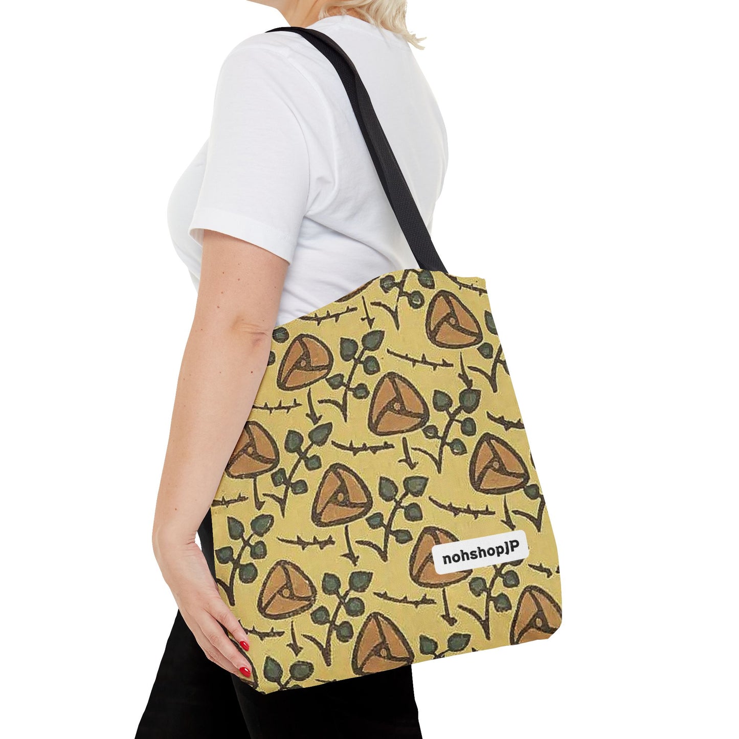 Stylish Floral Tote Bag | Eco-Friendly Shopping, Beach Days, Gift for Her, Unique Carryall, Spring Accessory