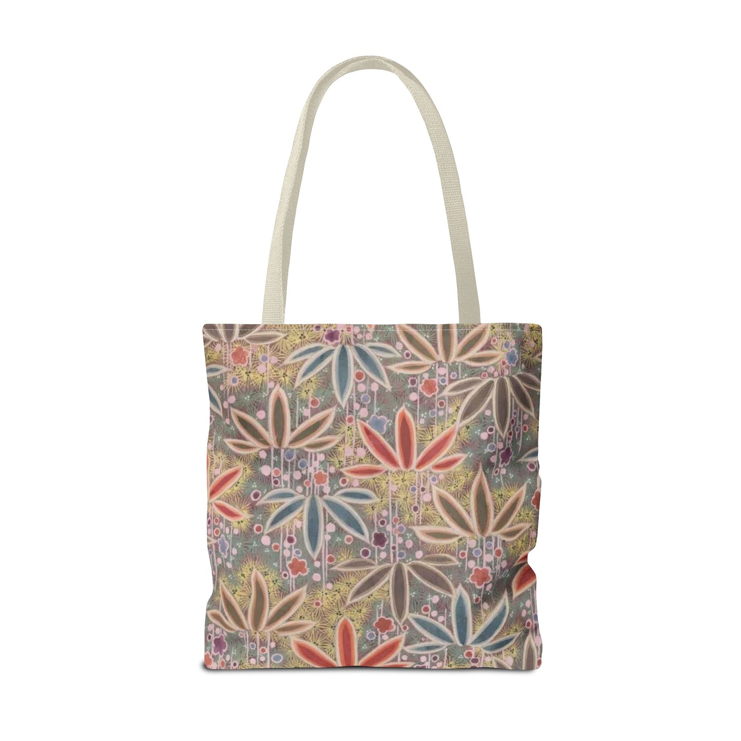 Vibrant Floral Tote Bag, Perfect for Shopping, Beach Days, Eco-Friendly Gifts, Spring Festivals, DIY Crafting