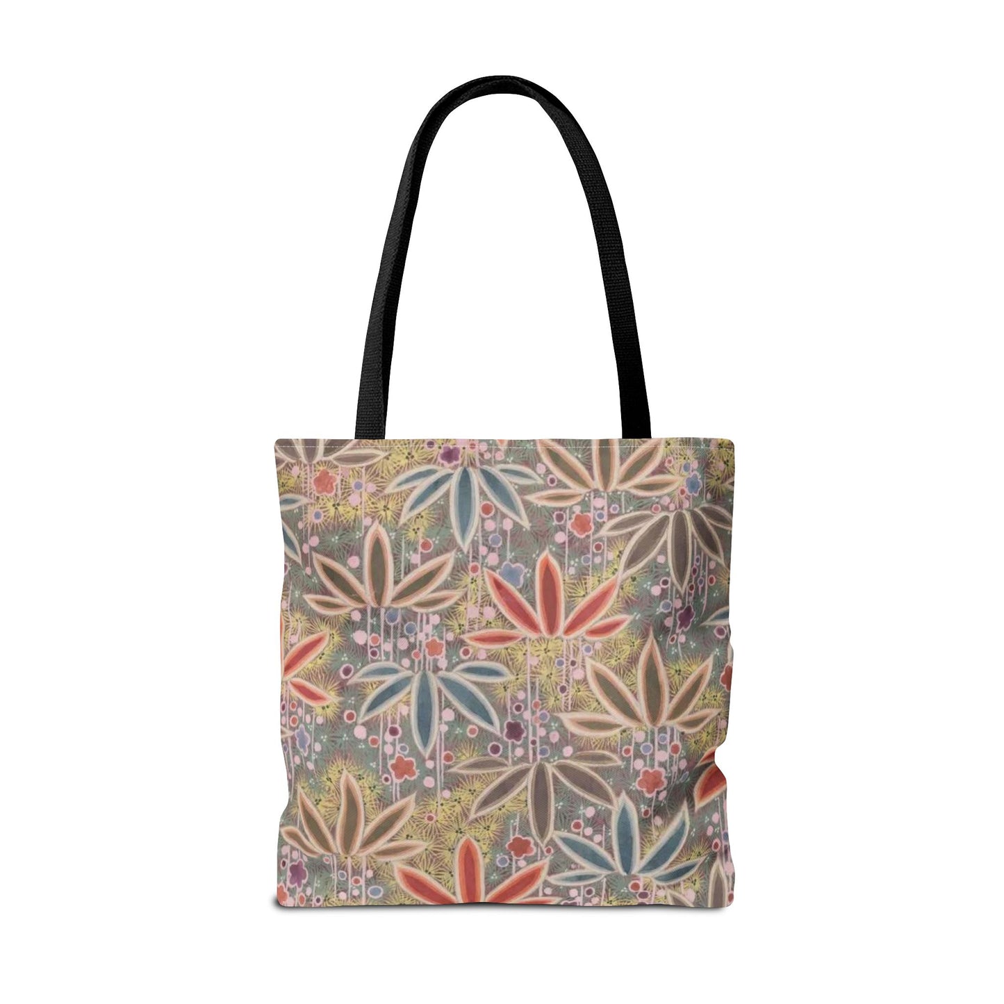 Vibrant Floral Tote Bag, Perfect for Shopping, Beach Days, Eco-Friendly Gifts, Spring Festivals, DIY Crafting