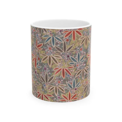 Japanese patterns, traditional Japanese patterns Ceramic Mug - Artistic 11oz & 15oz Coffee Cups for Nature Lovers