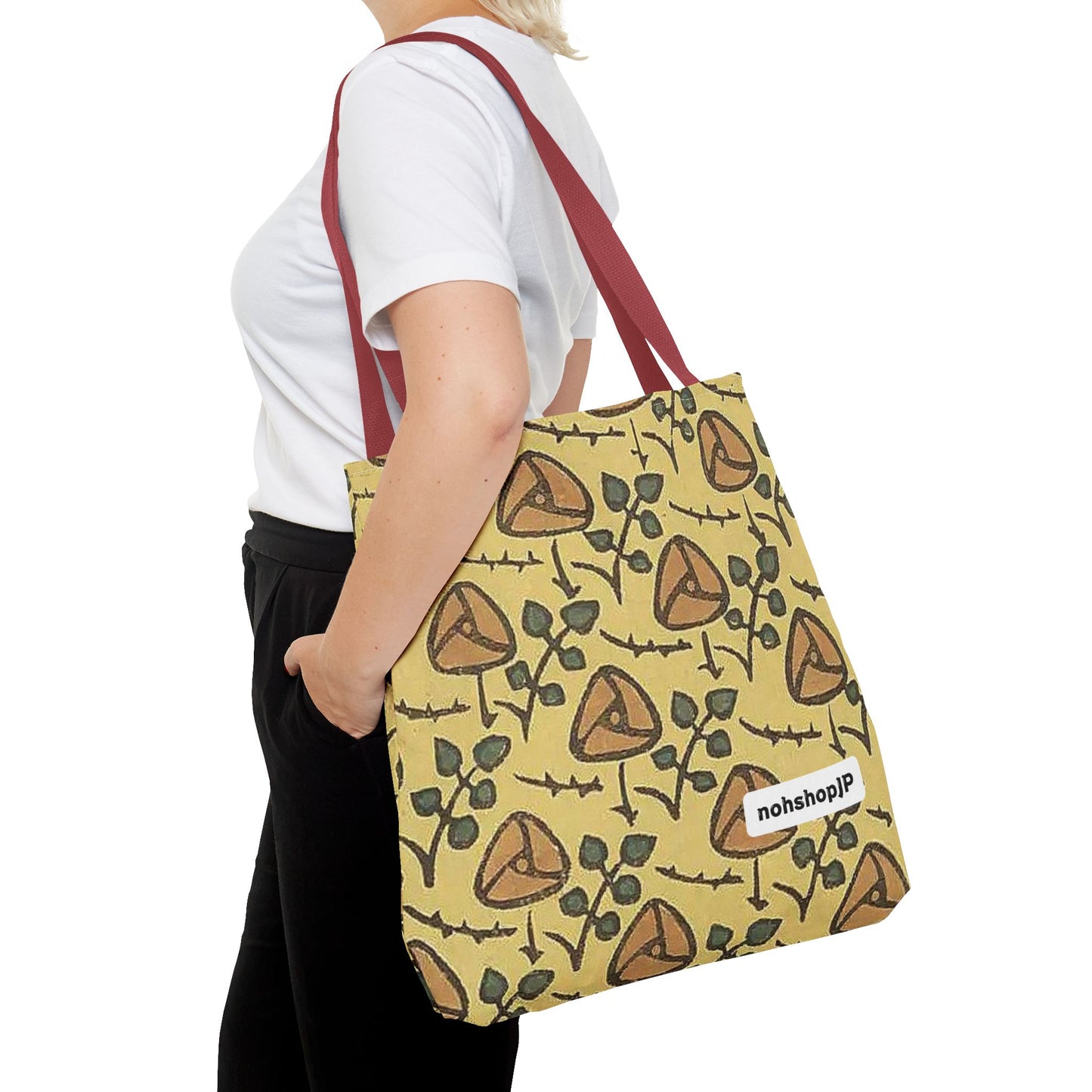 Stylish Floral Tote Bag | Eco-Friendly Shopping, Beach Days, Gift for Her, Unique Carryall, Spring Accessory