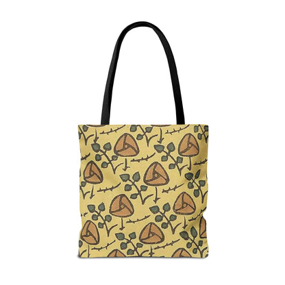 Stylish Floral Tote Bag | Eco-Friendly Shopping, Beach Days, Gift for Her, Unique Carryall, Spring Accessory