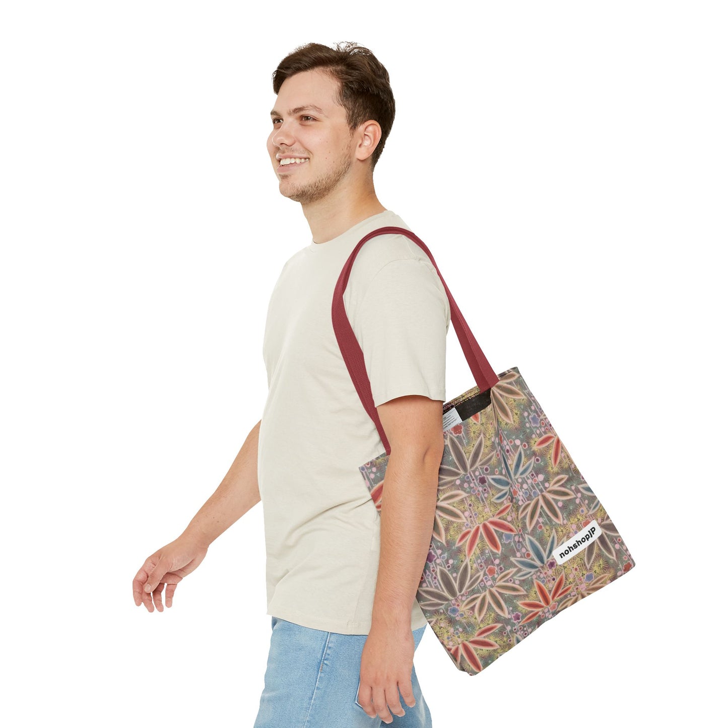 Vibrant Floral Tote Bag, Perfect for Shopping, Beach Days, Eco-Friendly Gifts, Spring Festivals, DIY Crafting
