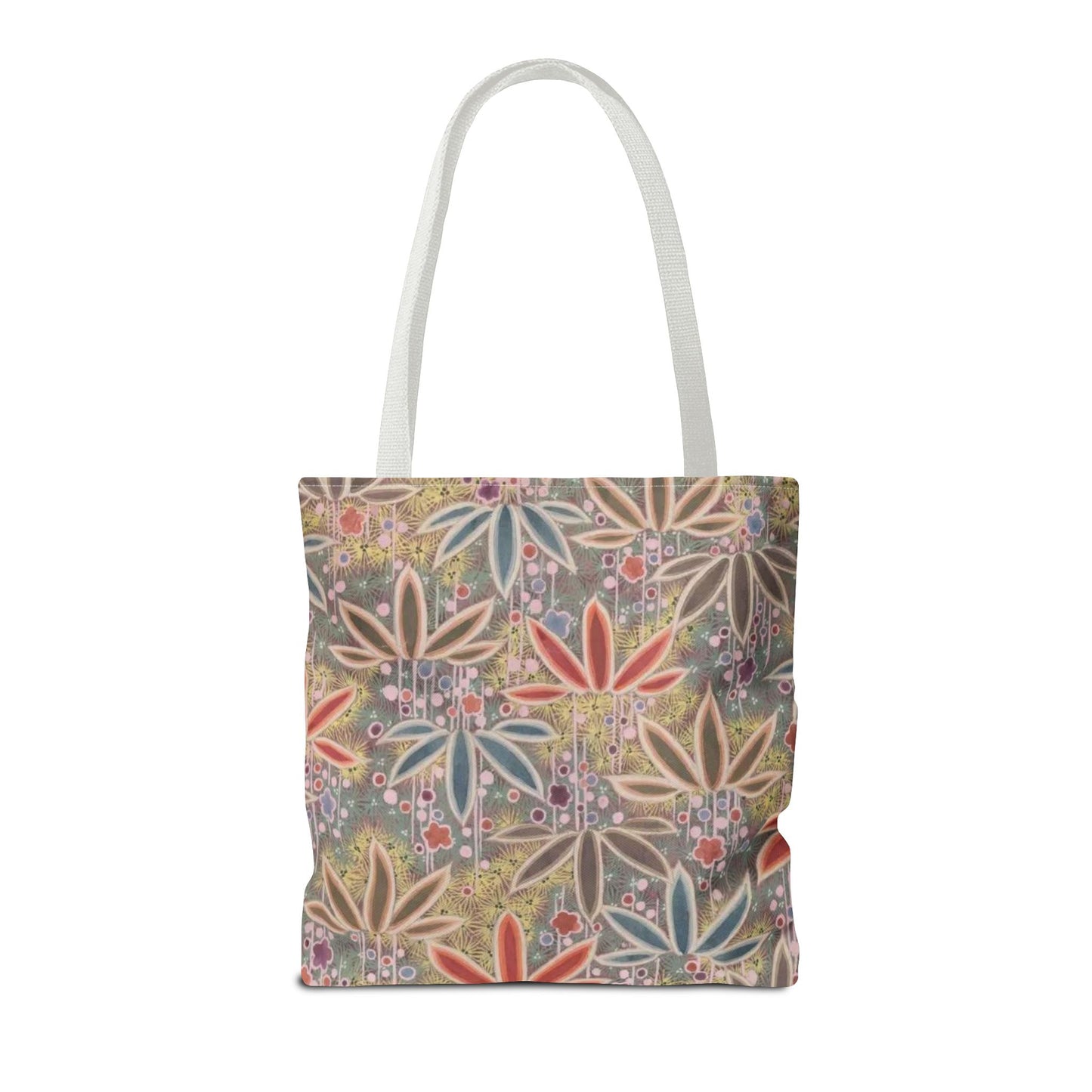 Vibrant Floral Tote Bag, Perfect for Shopping, Beach Days, Eco-Friendly Gifts, Spring Festivals, DIY Crafting