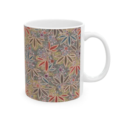 Japanese patterns, traditional Japanese patterns Ceramic Mug - Artistic 11oz & 15oz Coffee Cups for Nature Lovers