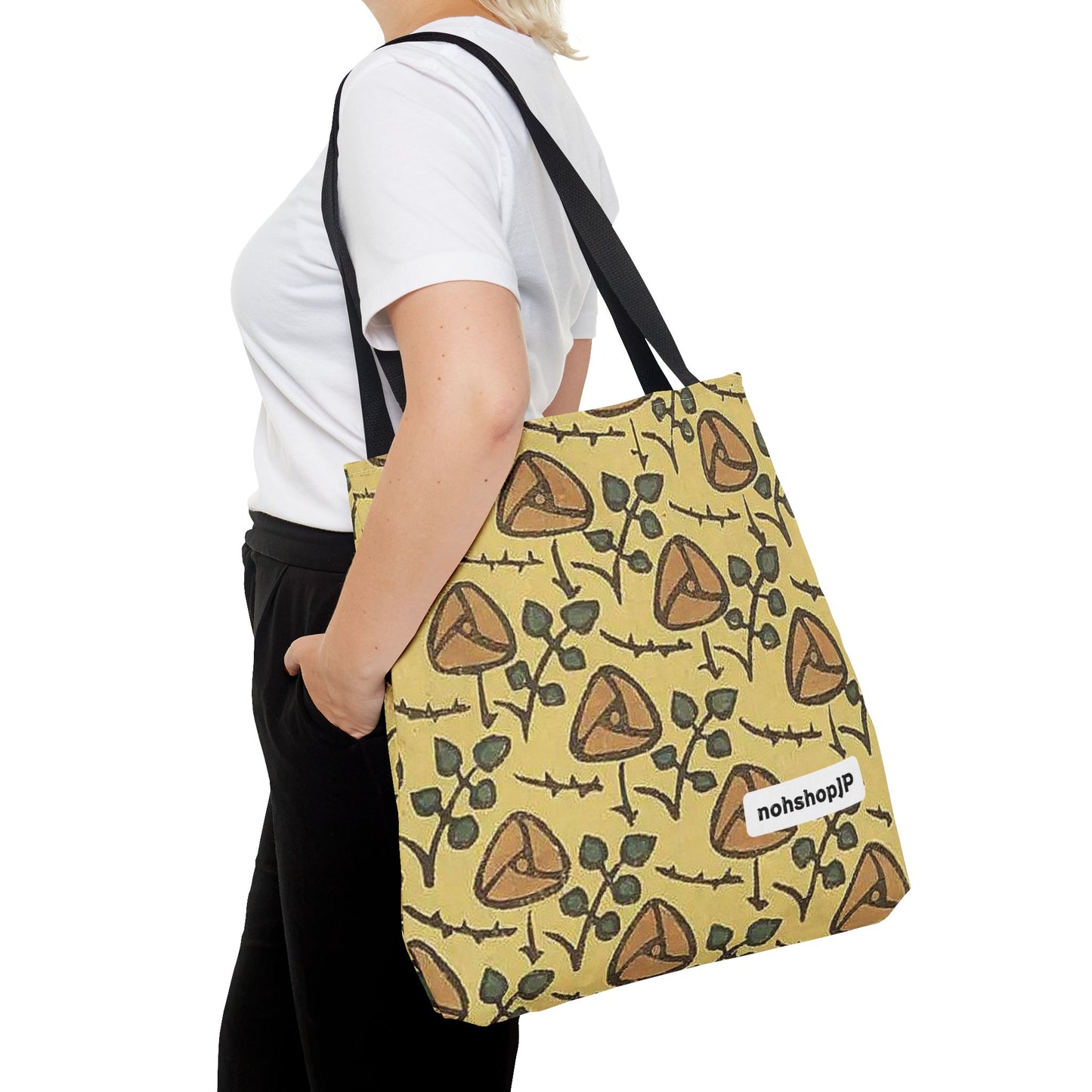 Stylish Floral Tote Bag | Eco-Friendly Shopping, Beach Days, Gift for Her, Unique Carryall, Spring Accessory