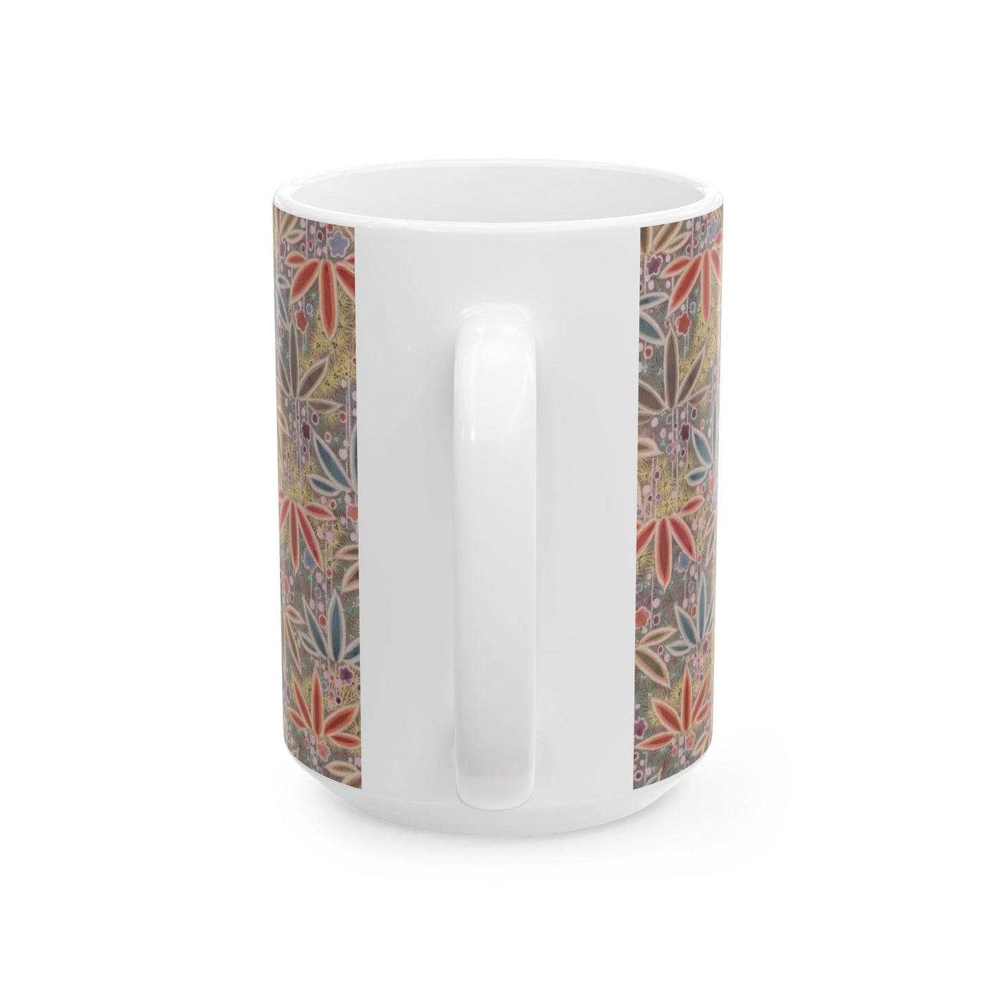 Japanese patterns, traditional Japanese patterns Ceramic Mug - Zen Inspired Design (11oz, 15oz)