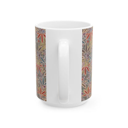 Japanese patterns, traditional Japanese patterns Ceramic Mug - Zen Inspired Design (11oz, 15oz)
