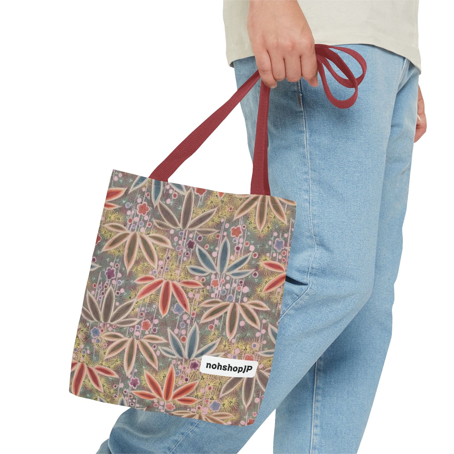 Vibrant Floral Tote Bag, Perfect for Shopping, Beach Days, Eco-Friendly Gifts, Spring Festivals, DIY Crafting