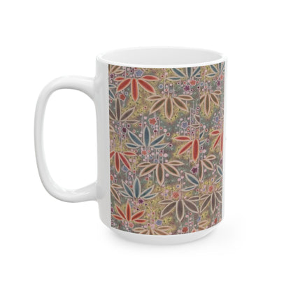 Japanese patterns, traditional Japanese patterns Ceramic Mug - Zen Inspired Design (11oz, 15oz)